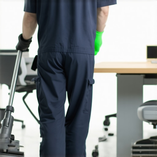 Professional Office Deep Cleaning Equipment Cleaner using advanced equipment for deep office cleaning